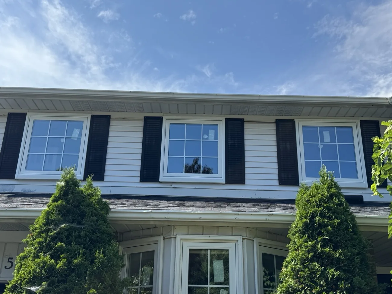 New white windows installed on a GTA home