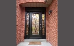 Front door replacement Brampton front door with sidelights