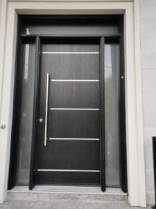 Black fiberglass